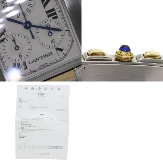 CARTIER カルティエ W51004Q4 タンクフランセーズ クロノリフレックス