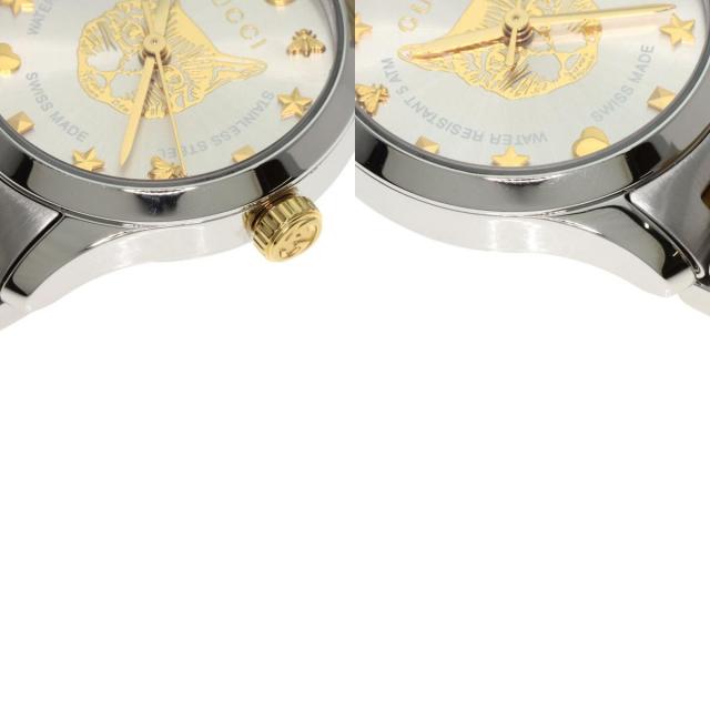 GUCCI グッチ 126.5 Gタイムレス キャット 腕時計 ステンレス