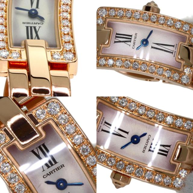 CARTIER カルティエ WG40023J バレリーナ ダイヤモンド 腕時計 K18