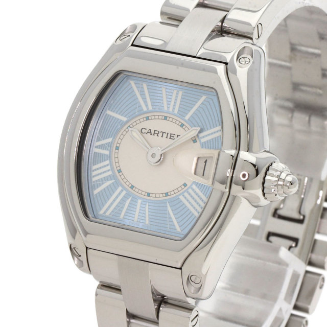 CARTIER カルティエ W62053V3 ロードスター ブルー 世界2500本限定