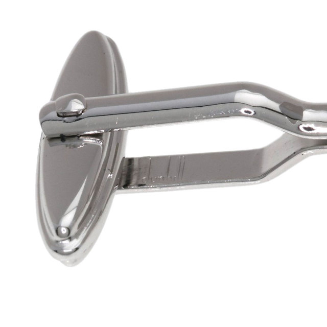 Dunhill ダンヒル ホワイトシェル カフス シルバー メンズ [中古