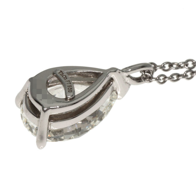 ティファニー　TIFFANY&Co. ダイヤ ネックレス　Pt900 TIFFANY&Co. ティファニー ペア シェイプ ダイヤモンド I-VVS2