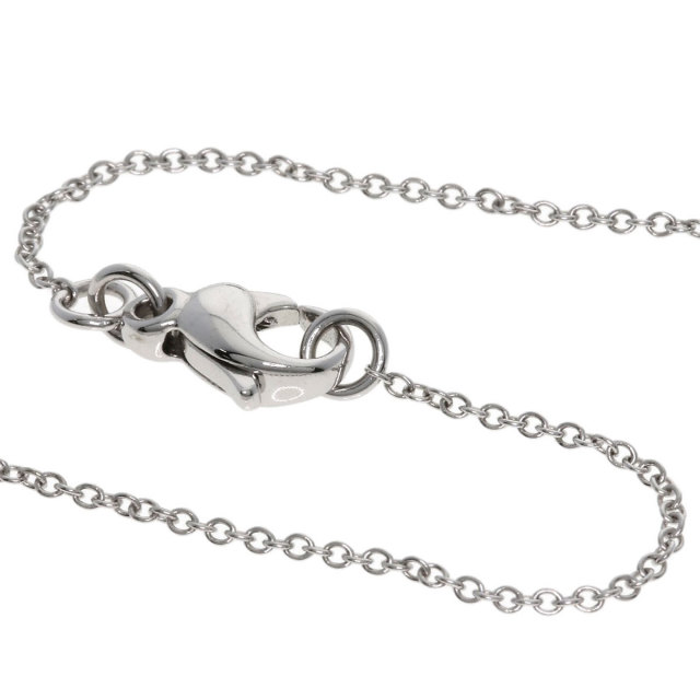 Tiffany & Co. メトロクロネックレスホワイトゴールドK18 TIFFANY&Co. ティファニー メトロクロス ネックレス K18ホワイト