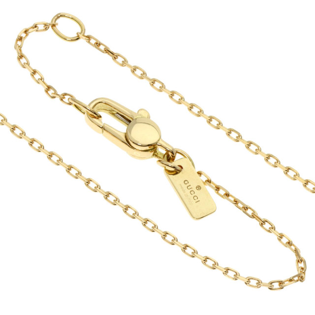 GUCCI グッチ アイコントワールペンダント　ネックレス　k18 GUCCI グッチ アイコン トワール ネックレス K18イエロー
