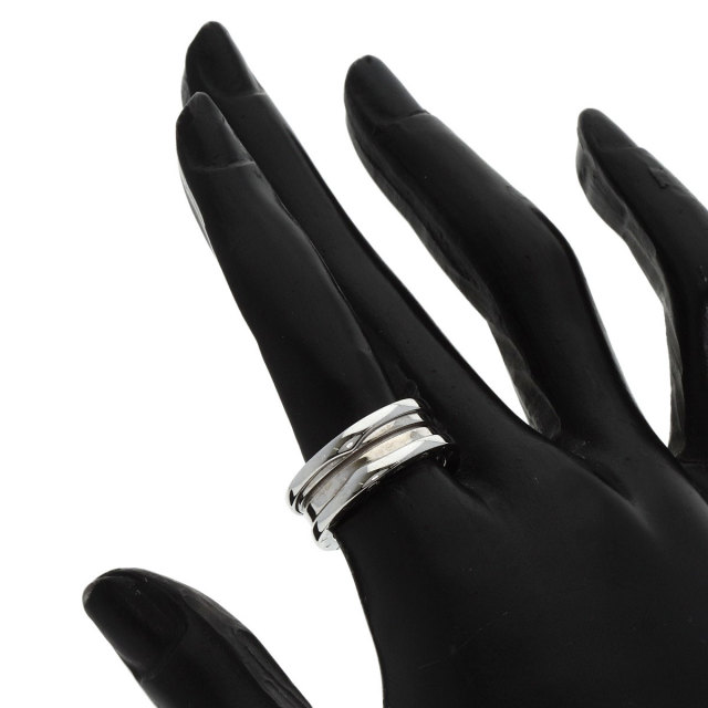 ブルガリ　ビーゼロワン　2バンド　52 BVLGARI ブルガリ B-zero1 ビーゼロワン 2バンド #52 リング