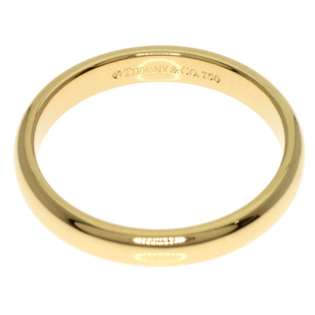 ティファニー イエローダイヤ スタッキング バンド リング 9号