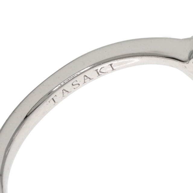 9号 タサキ TASAKI 指輪 リング ホワイトゴールド TASAKI 【美品】TASAKI 田崎真珠 タサキ ダイヤリング 指輪