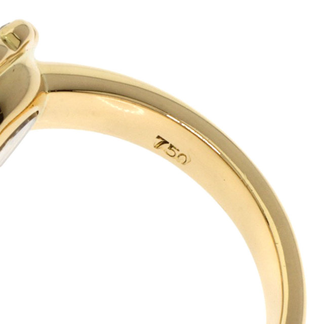 18金ショパール　リング Chopard ショパール ハッピー ダイヤモンド リング・指輪 K18