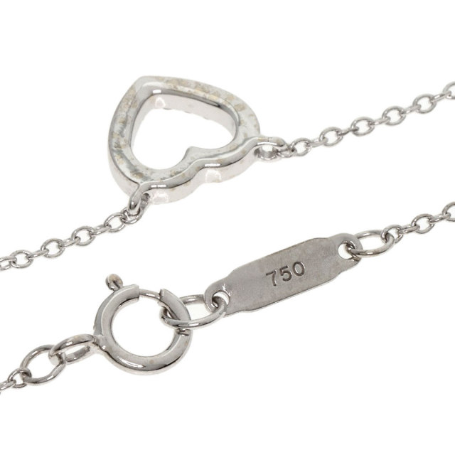 ティファニー メトロハートネックレス（k18  ホワイトゴールド） TIFFANY&Co. ティファニー メトロハート ダイヤモンド