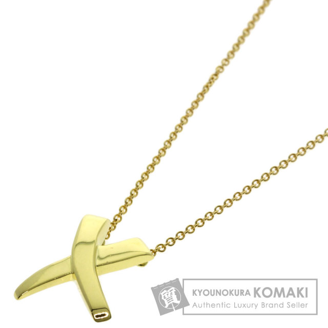 TIFFANY&Co. ティファニー　キスペンダントトップ　750YG 楽天市場】TIFFANY&Co. ティファニー X キス ペンダント パロマ