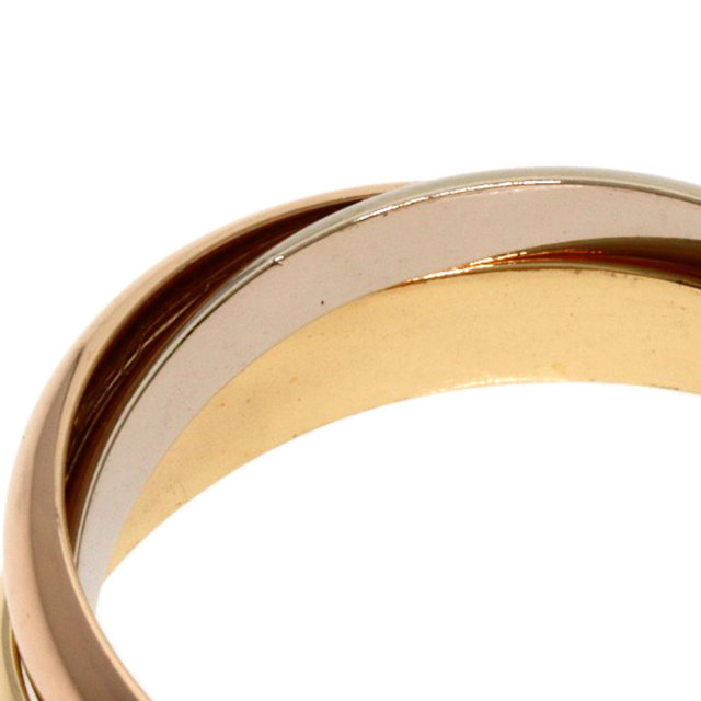 Cartier カルティエ　トリニティ　リング　18金 サイズ14号 54 14号【CARTIER/カルティエ】 トリニティ スリーカラー リング