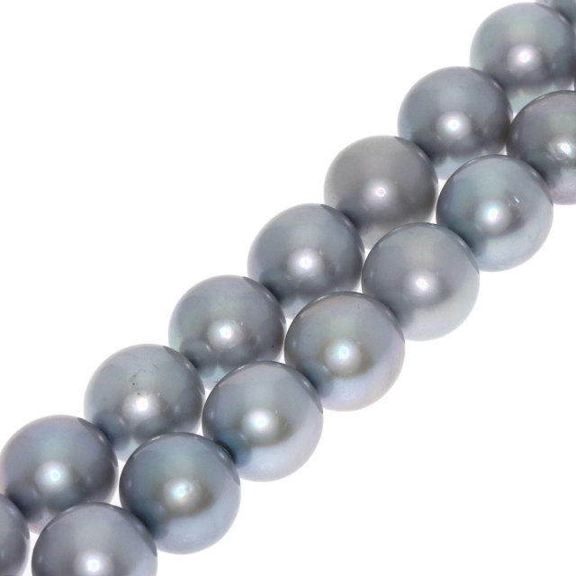 セレクトジュエリー ネックレス グレーパール 真珠