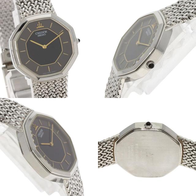 SEIKO セイコー 8420-5660 クレドール オクタゴン 腕時計 ステンレス