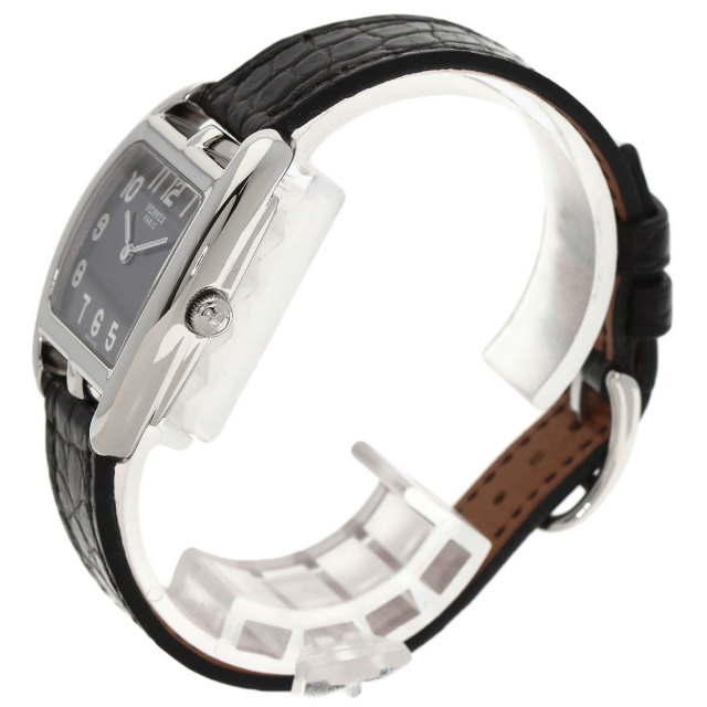 HERMES エルメス CT1.210 ケープコッド トノー 腕時計 ステンレス  