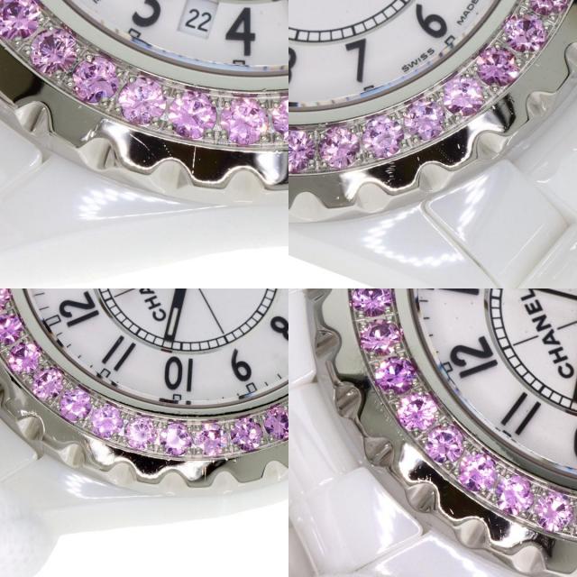 シャネル 腕時計 J12 33mm ピンクサファイア