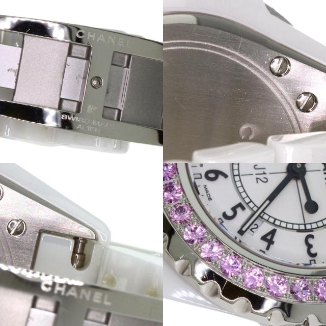 シャネル 腕時計 J12 33mm ピンクサファイア
