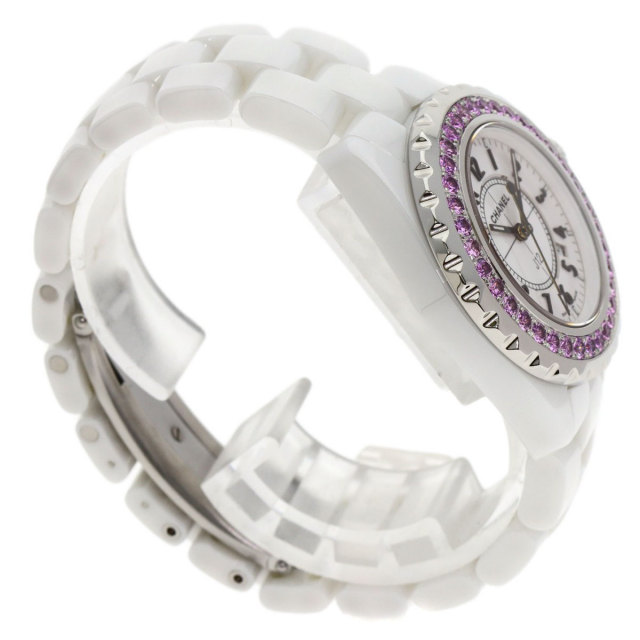 シャネル 腕時計 J12 33mm ピンクサファイア