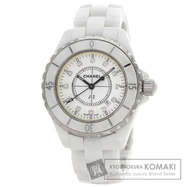 シャネル 腕時計 J12 33mm 12P ダイヤモンド