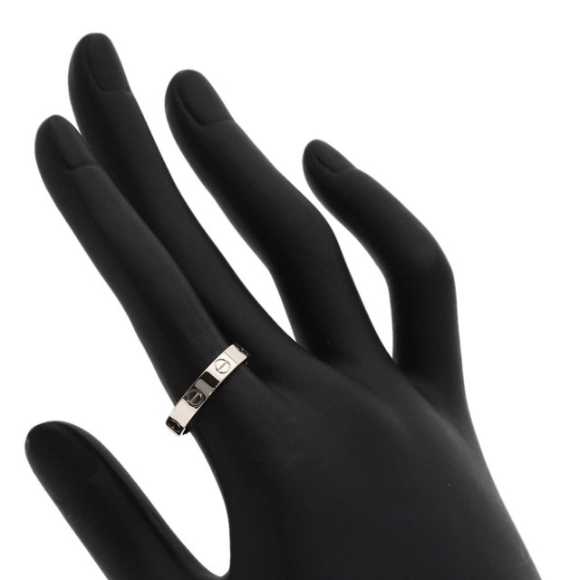 最終お値下げ！Cartier ミニラブリング ホワイトゴールド #53 CARTIER カルティエ ミニラブリング #53 リング・指輪 K18