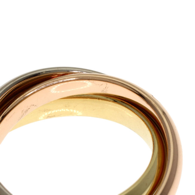 カルティエ トリニティリング K18ゴールド 指輪 50 CARTIER カルティエ トリニティ MM #48 現行モデル リング・指輪 K18