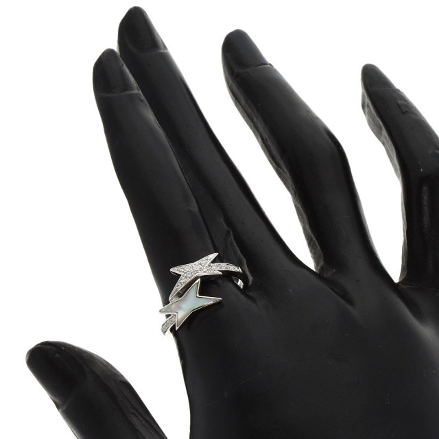 【14号】モーブッサン 　エトワールモン　ディヴィン リング　K18　ダイヤ 14号】モーブッサン エトワールモン ディヴィン リング K18