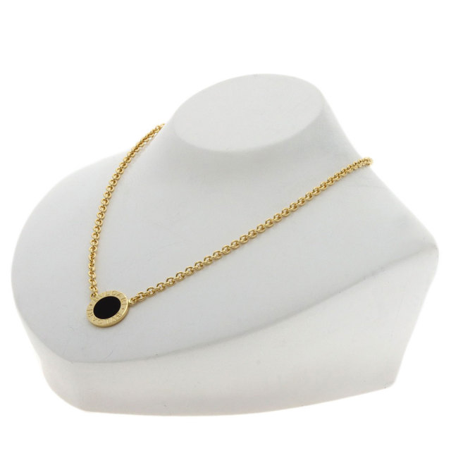 BVLGARI ブルガリブルガリ オニキスネックレス K18 ブルガリ ブルガリブルガリ ネックレス ブルガリ 18金 オニキス