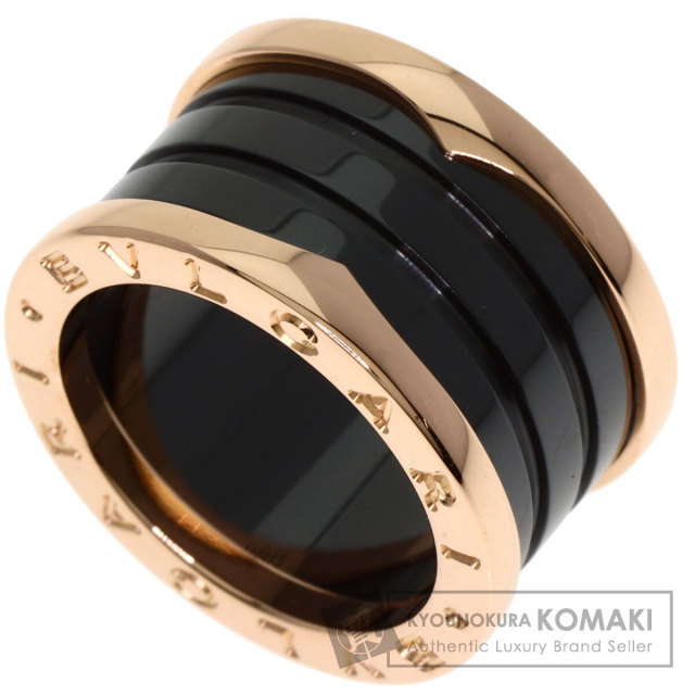 新品仕上げ済み BVLGARI ブルガリ リング ビーゼロワン K18WG ビー・ゼロワン ブルガリ リング 指輪 ビーゼロワン B-zero1 2