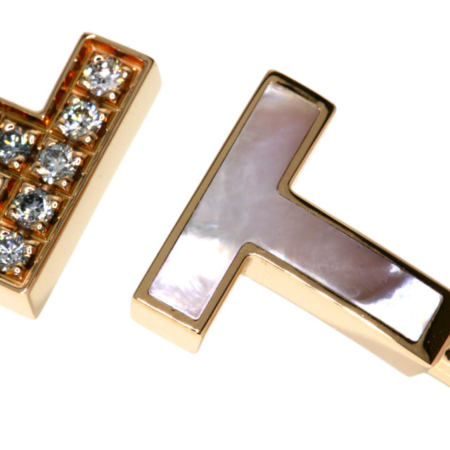 TIFFANY&Co. ティファニー Tワイヤー ダイヤモンド シェル