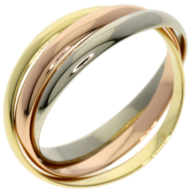 カルティエ (CARTIER) トリニティ リング K18 カルティエ CARTIER トリニティ リング・指輪 12.5号 18金 K18