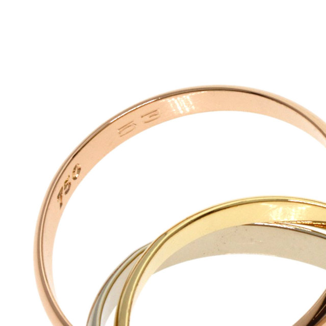 Cartier 18K トリニティSMリング　♯53 CARTIER カルティエ トリニティ SM #53 リング・指輪 K18