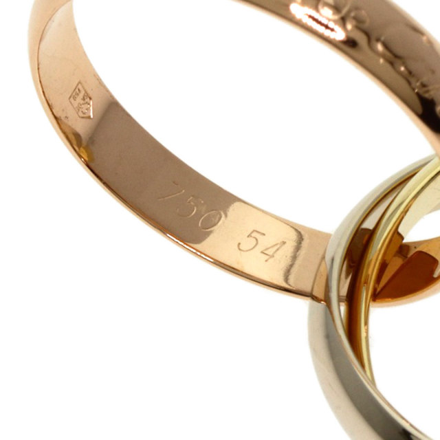 CARTIER カルティエ トリニティ #54 リング・指輪 K18イエロー