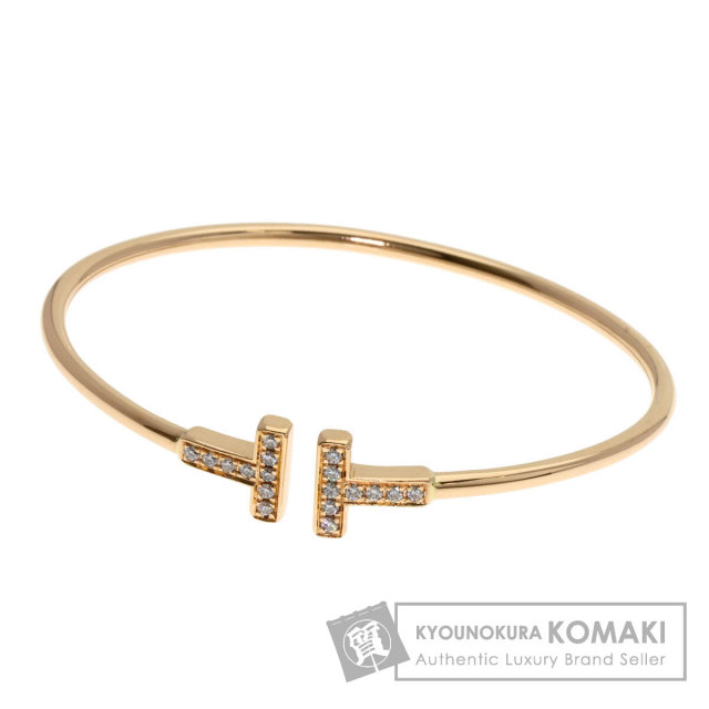 【VINTAGE】ティファニー Tワイヤー ダイヤ ブレスレット TIFFANY&Co. ティファニー Tワイヤー ダイヤモンド ブレスレット