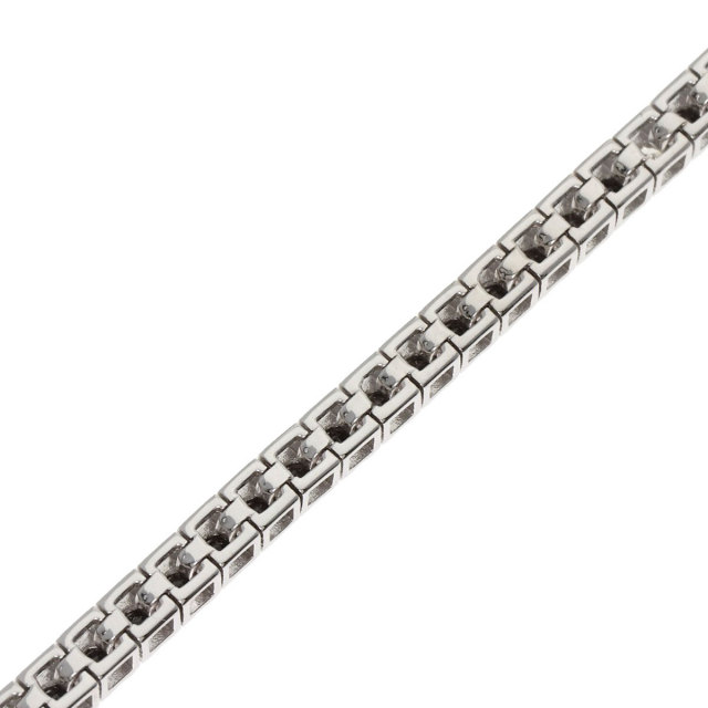 ブレスレット ブラックダイヤ k18ホワイトゴールド Damiani ダミアーニ ブラックダイヤモンド ブレスレット K18