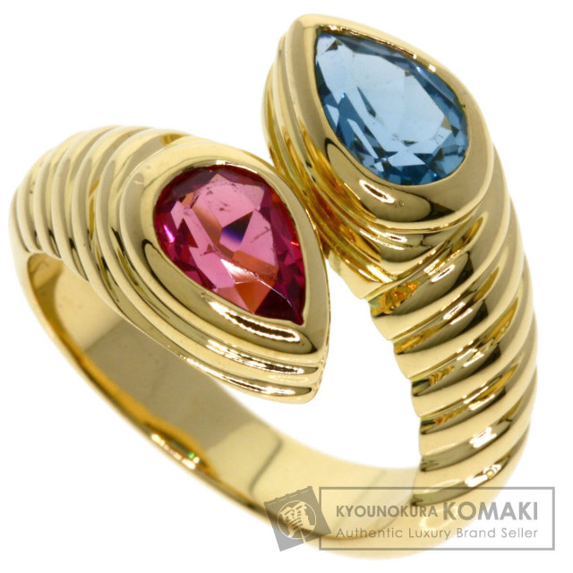BVLGARI ブルガリ ドッピオ バチェラート リング・指輪 K18