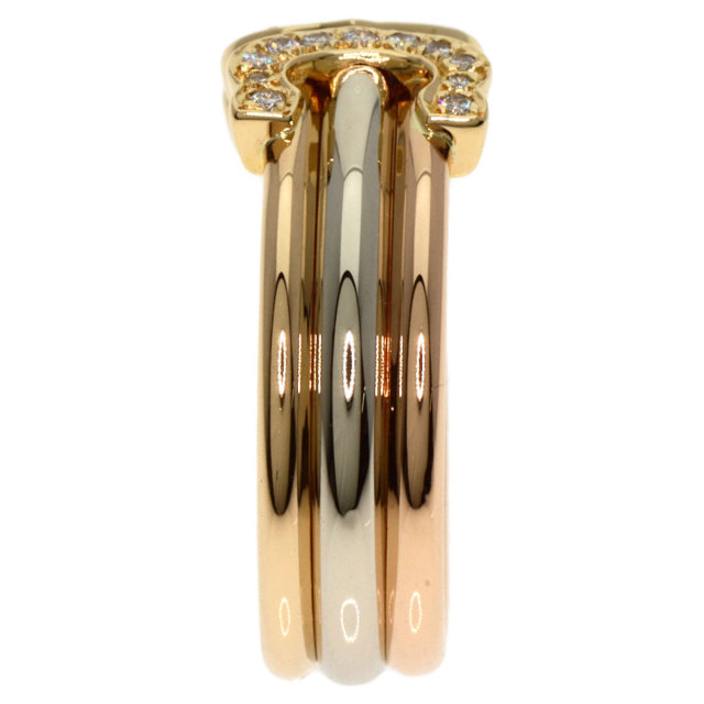 カルティエ　2C K18 ダイヤモンド リング CARTIER カルティエ 2C ダイヤモンド リング・指輪 K18イエロー