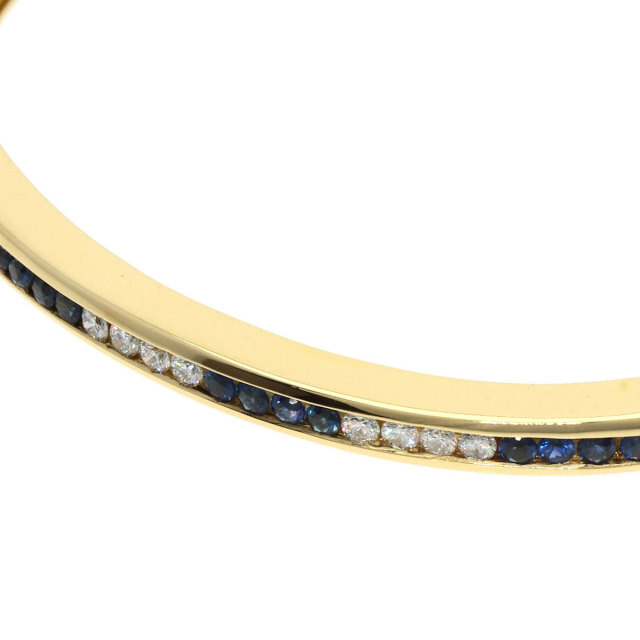 【Tiffany&co.】18Kイエローゴールド ダイヤモンド ブレスレット TIFFANY&Co. ティファニー バイザヤード 5P ダイヤモンド