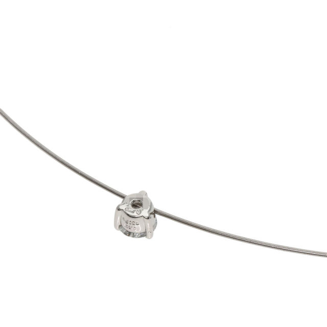Gimel ギメル ソリティア ダイヤモンド ワイヤー ネックレス プラチナ