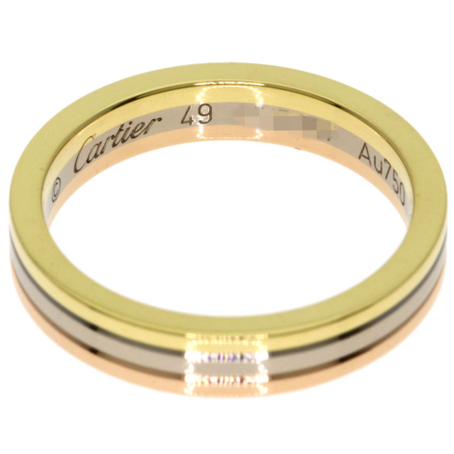 CARTIER カルティエ ヴァンドーム スリーカラー #49 リング