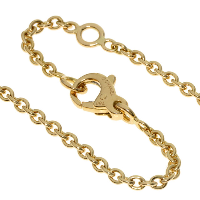 CHANEL シャネル チェーン 40cm ネックレス K18イエローゴールド