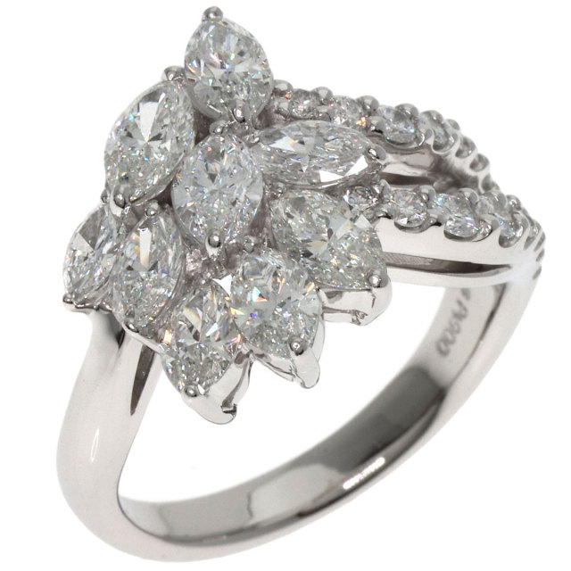 MONNICKENDAM モニッケンダム ダイヤモンド リング・指輪 プラチナ