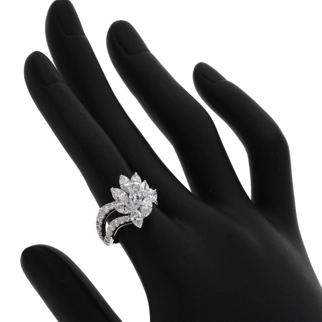 13/美品 モニッケンダム Pt900 ダイヤ計0.50ct リング 指輪 13/美品 モニッケンダム Pt900 ダイヤ計0.50ct リング 指輪