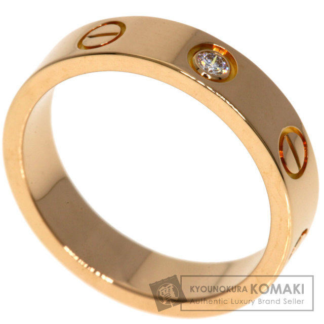 極美品✨CARTIER ミニラブリング 1Pダイヤ #47 WG CARTIER カルティエ ミニラブリング 1P ダイヤモンド #47 リング