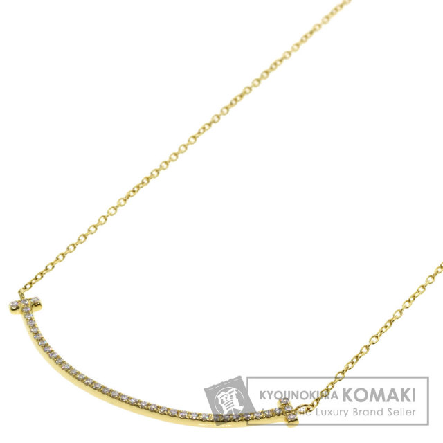 確実正規品TIFFANY&COTスマイルスモールネックレスk18YG 駅南やまご質店オンラインショップ / ティファニー T スマイル