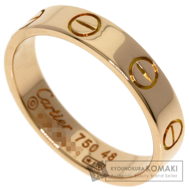 【でこちゃん…】Cartier ラブリング CARTIER カルティエ ラブリング 2006年限定 #50 リング・指輪