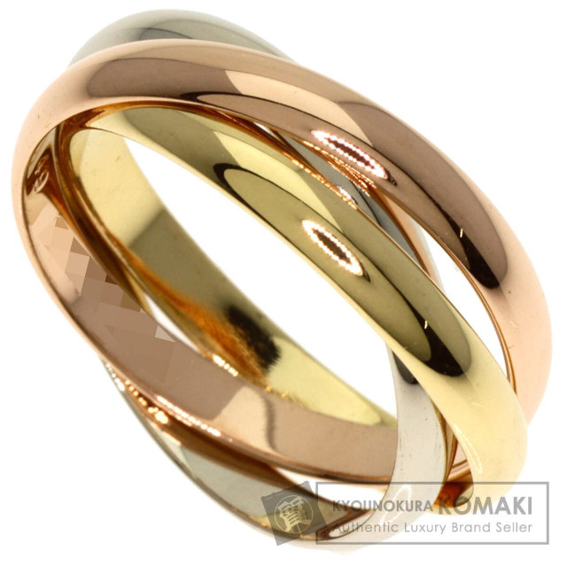 CARTIER カルティエ トリニティ XS #49 リング・指輪 K18イエロー  