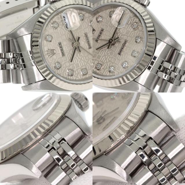 ロレックス 腕時計 デイトジャスト 10P ダイヤモンド