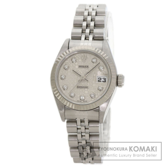ロレックス 腕時計 デイトジャスト 10P ダイヤモンド