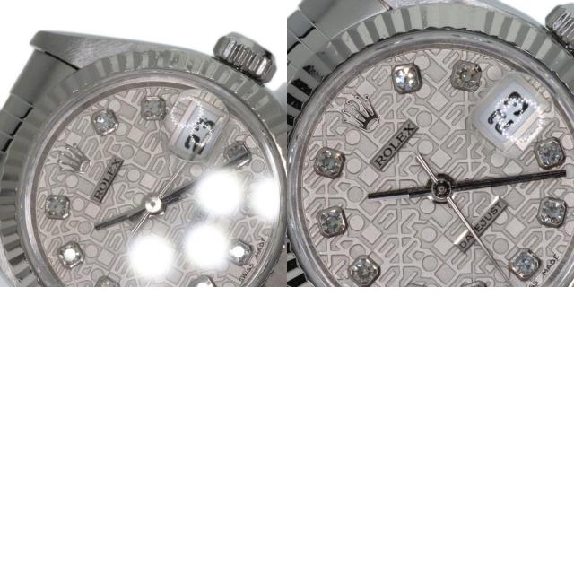 ロレックス 腕時計 デイトジャスト 10P ダイヤモンド