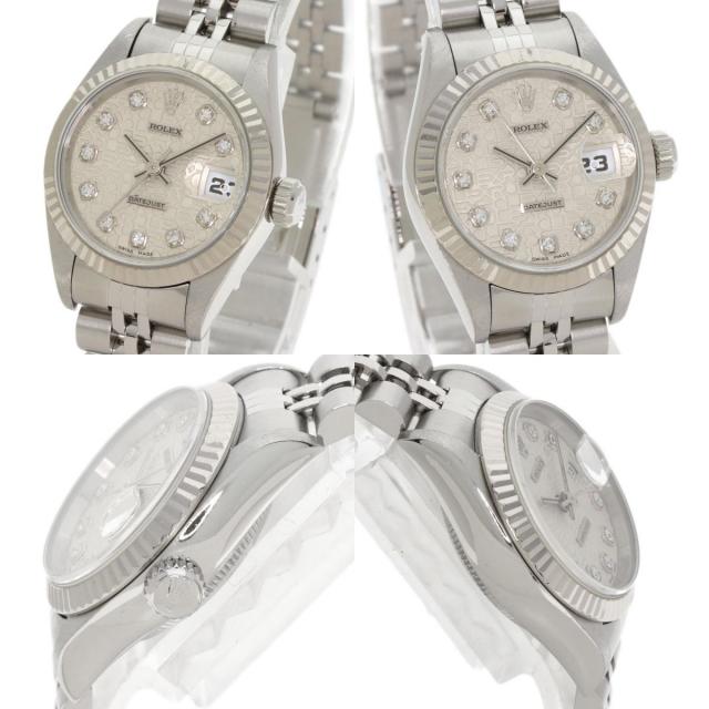 ロレックス 腕時計 デイトジャスト 10P ダイヤモンド