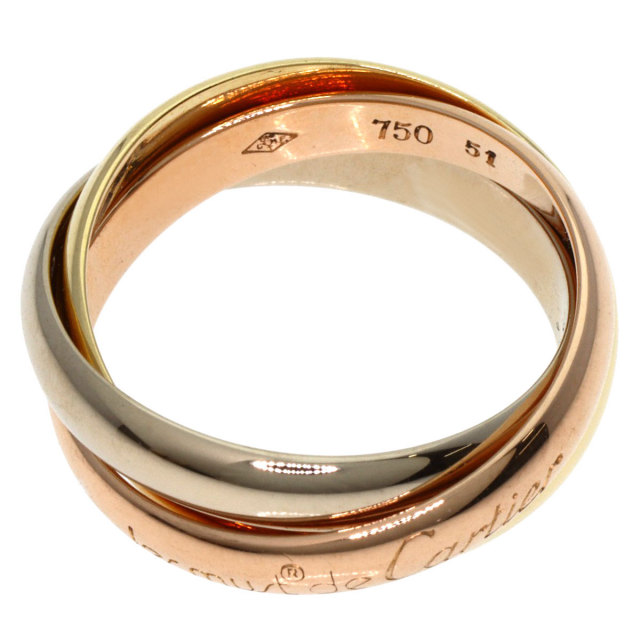 【⚠️最安値⚠️】カルティエ リング トリニティ　#51 CARTIER カルティエ トリニティ #51 リング・指輪 K18イエロー